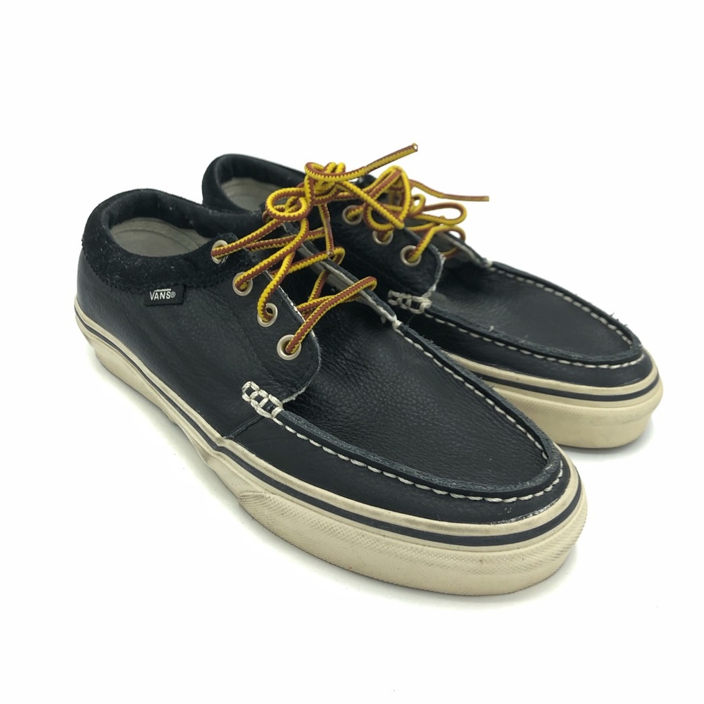Vans leather Moc toe shoes sneakers